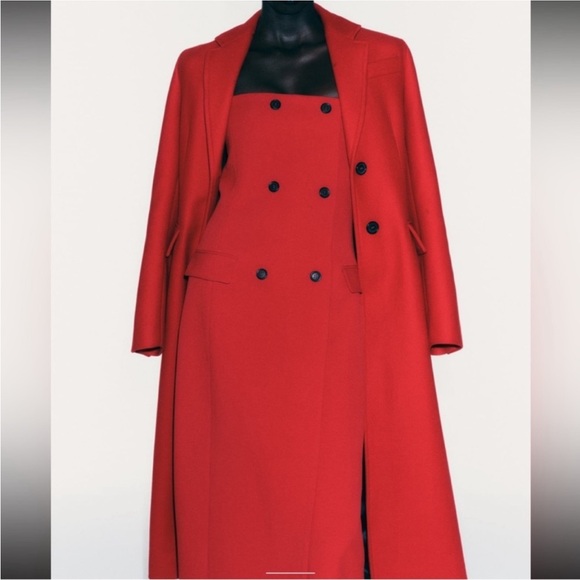 NWT ZARA WOOL BLEND MENSWEAR COAT - Picture 13 of 14